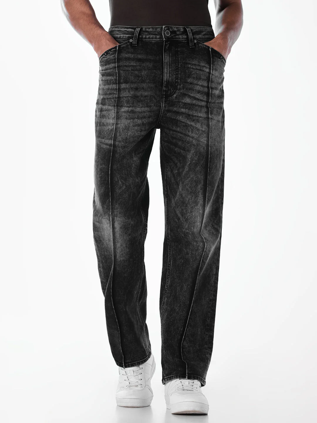 Washed Dario Loose Fit Jeans