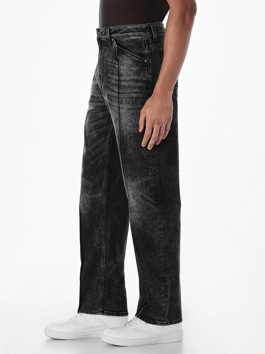 Washed Dario Loose Fit Jeans - Image 2