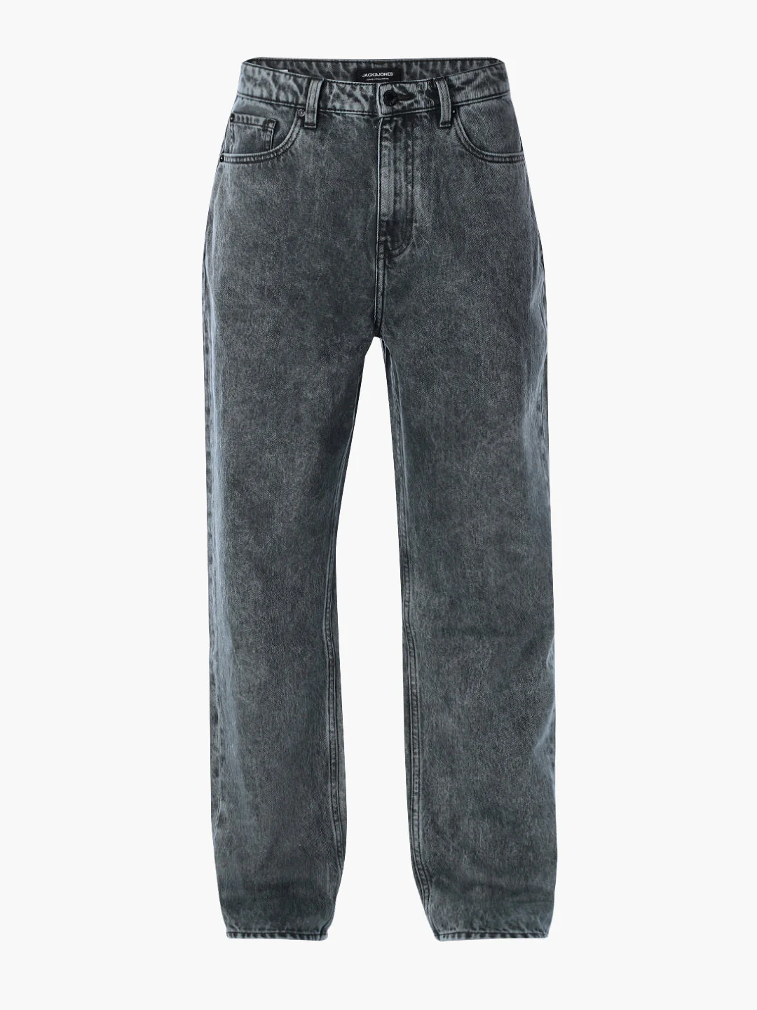 Grey 5 Pocket Dario Loose Fit Jeans - Image 7