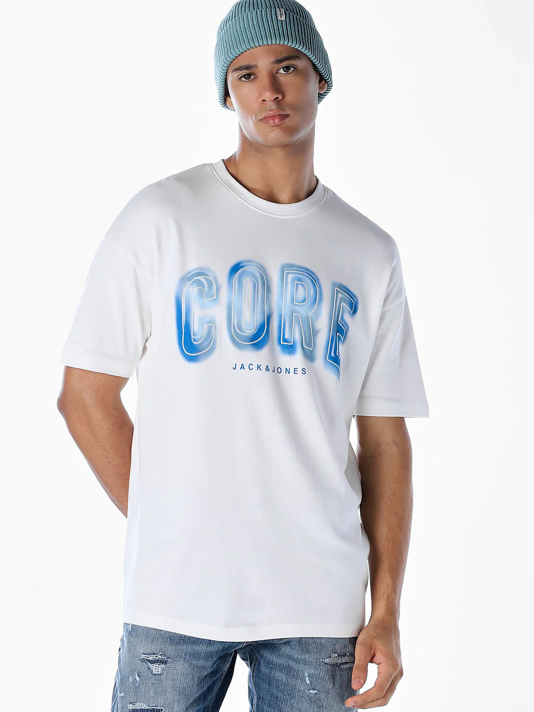 Typographic Logo Print T-shirt