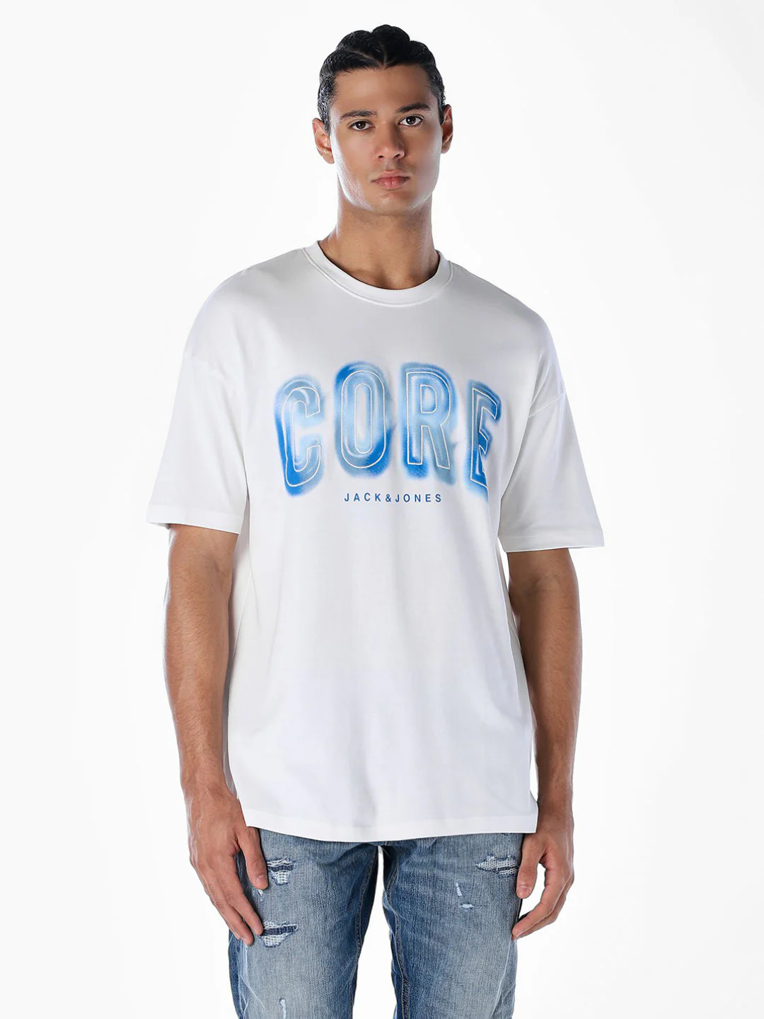 Typographic Logo Print T-shirt - Image 2