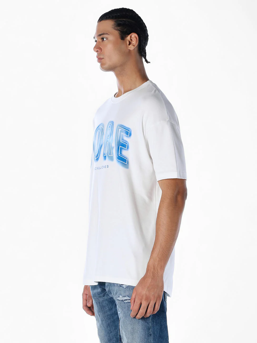 Typographic Logo Print T-shirt - Image 3