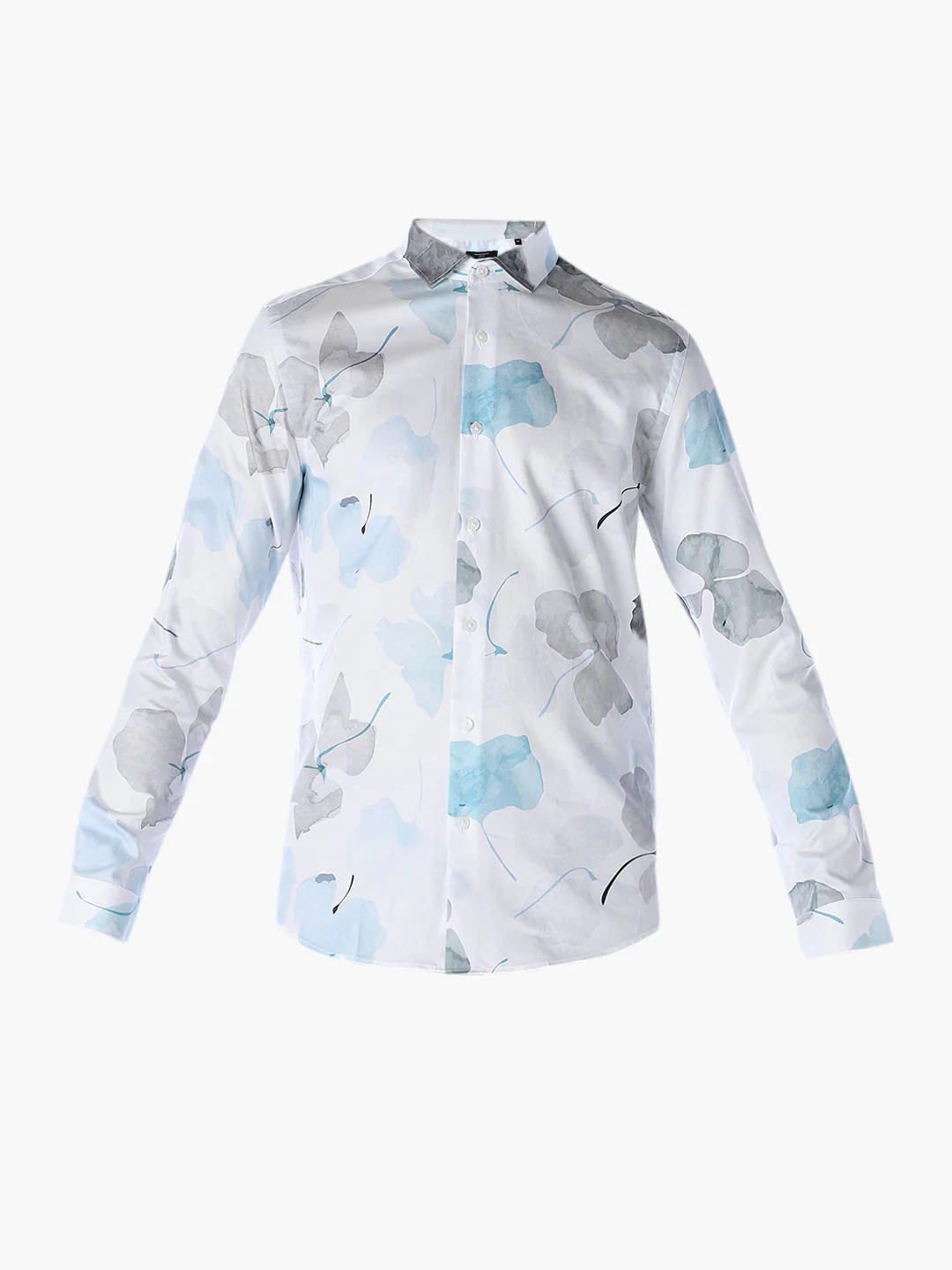 Floral Cotton Slim Fit Shirt - Image 7