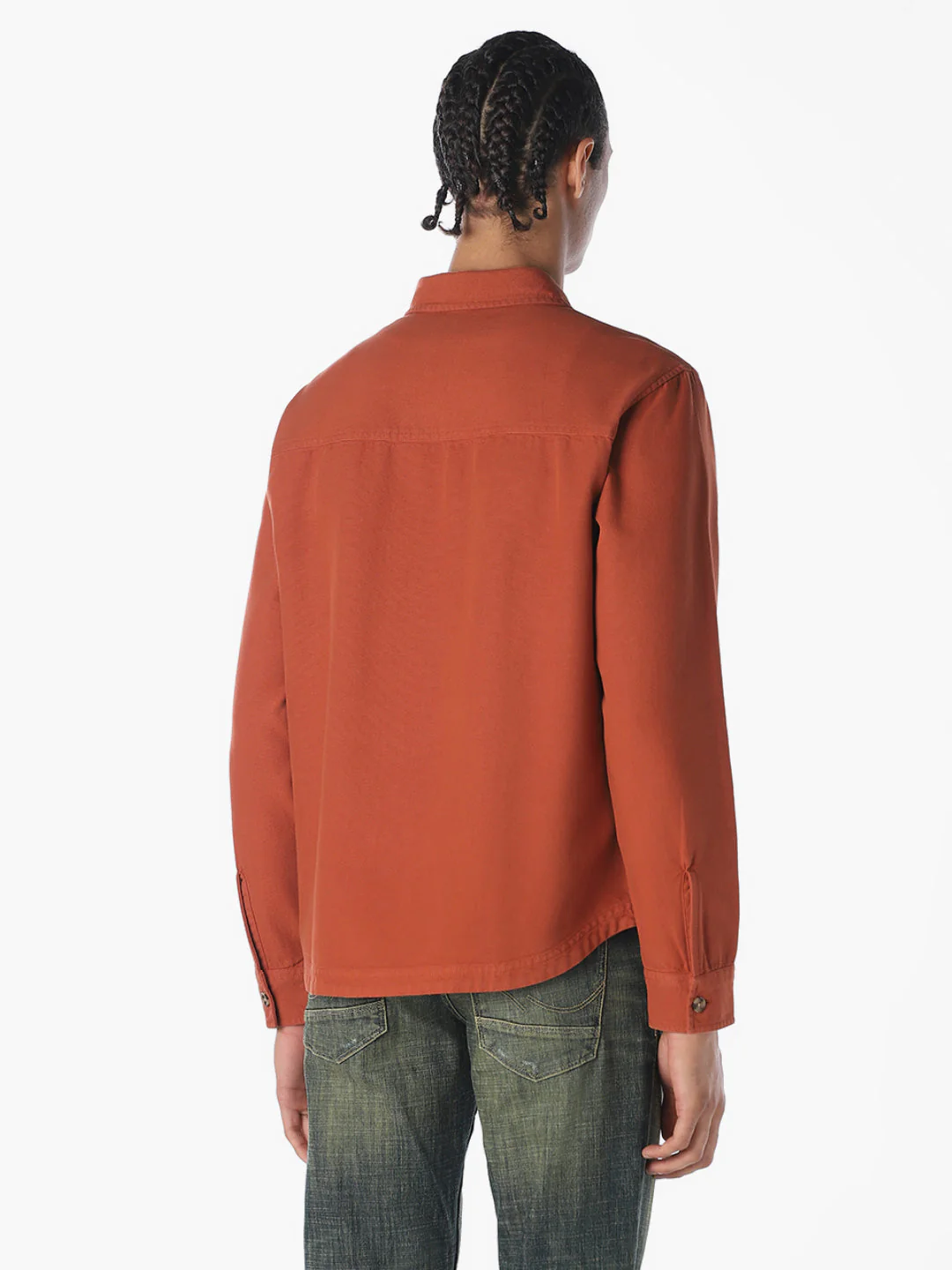 Cotton Overdyed Overshirt - Image 4