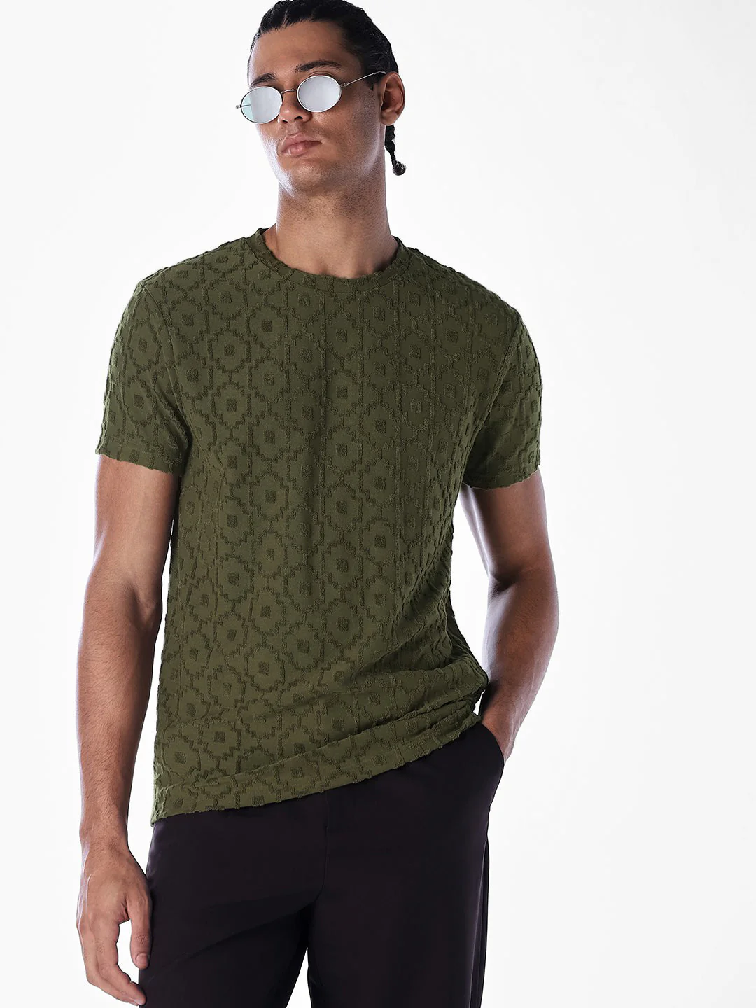 Embroidered Cotton T-shirt