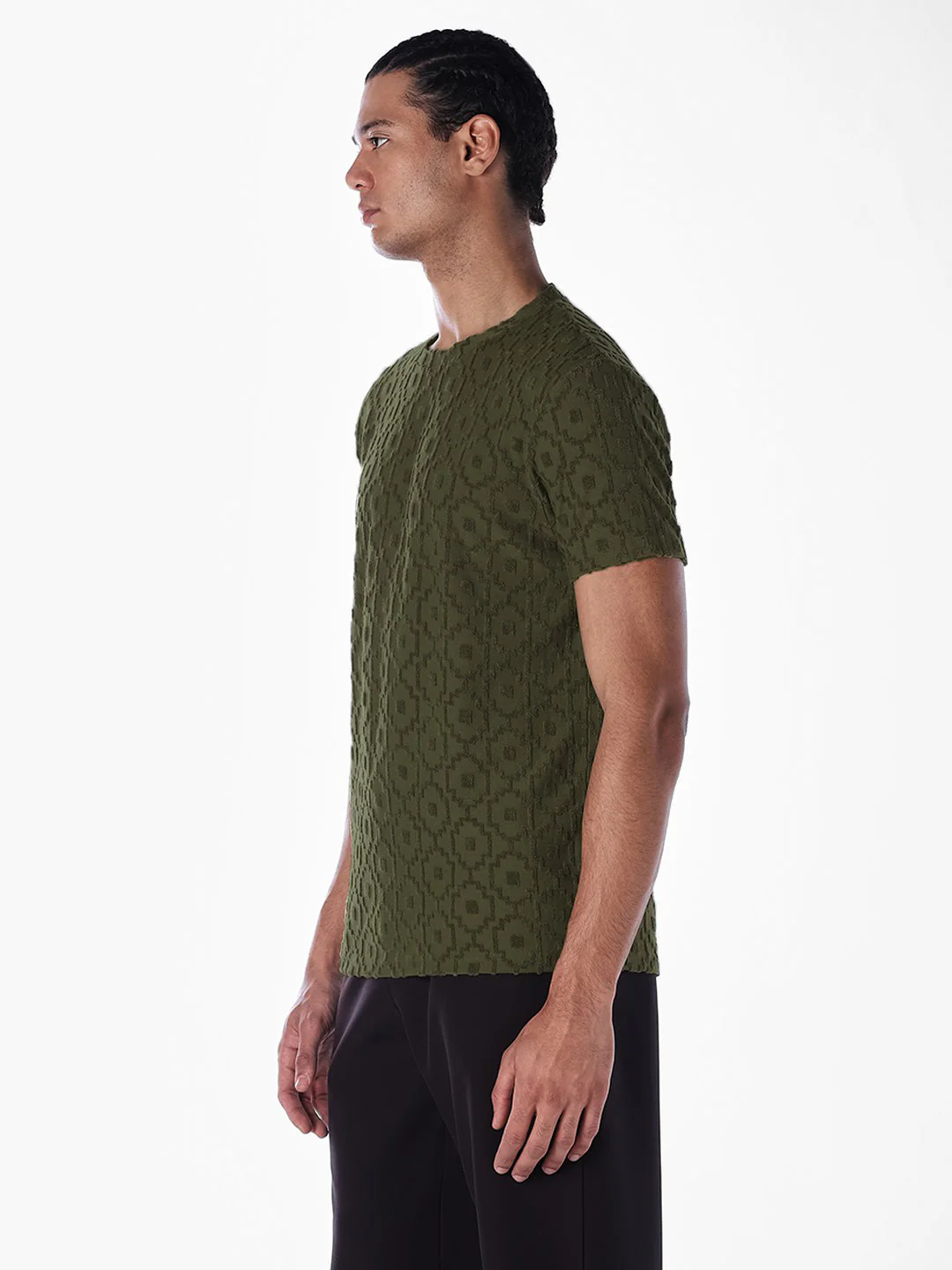 Embroidered Cotton T-shirt - Image 3