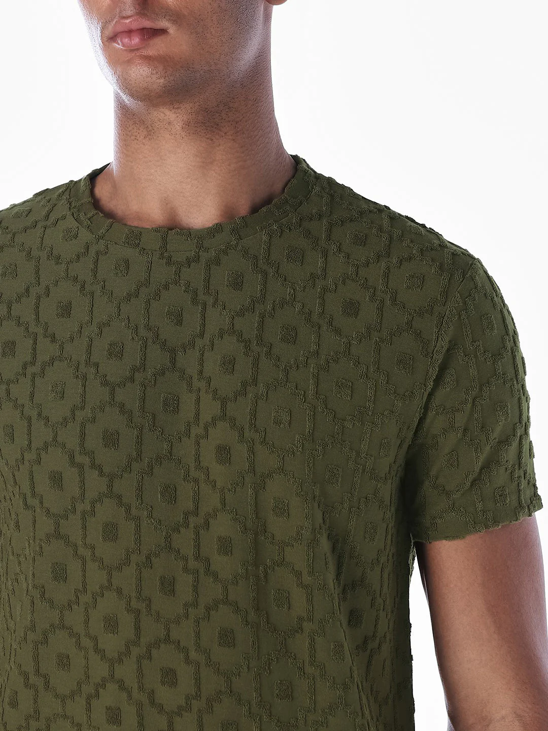 Embroidered Cotton T-shirt - Image 5
