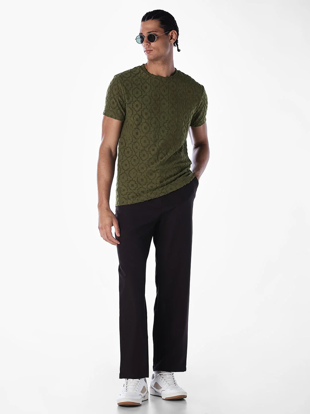 Embroidered Cotton T-shirt - Image 6