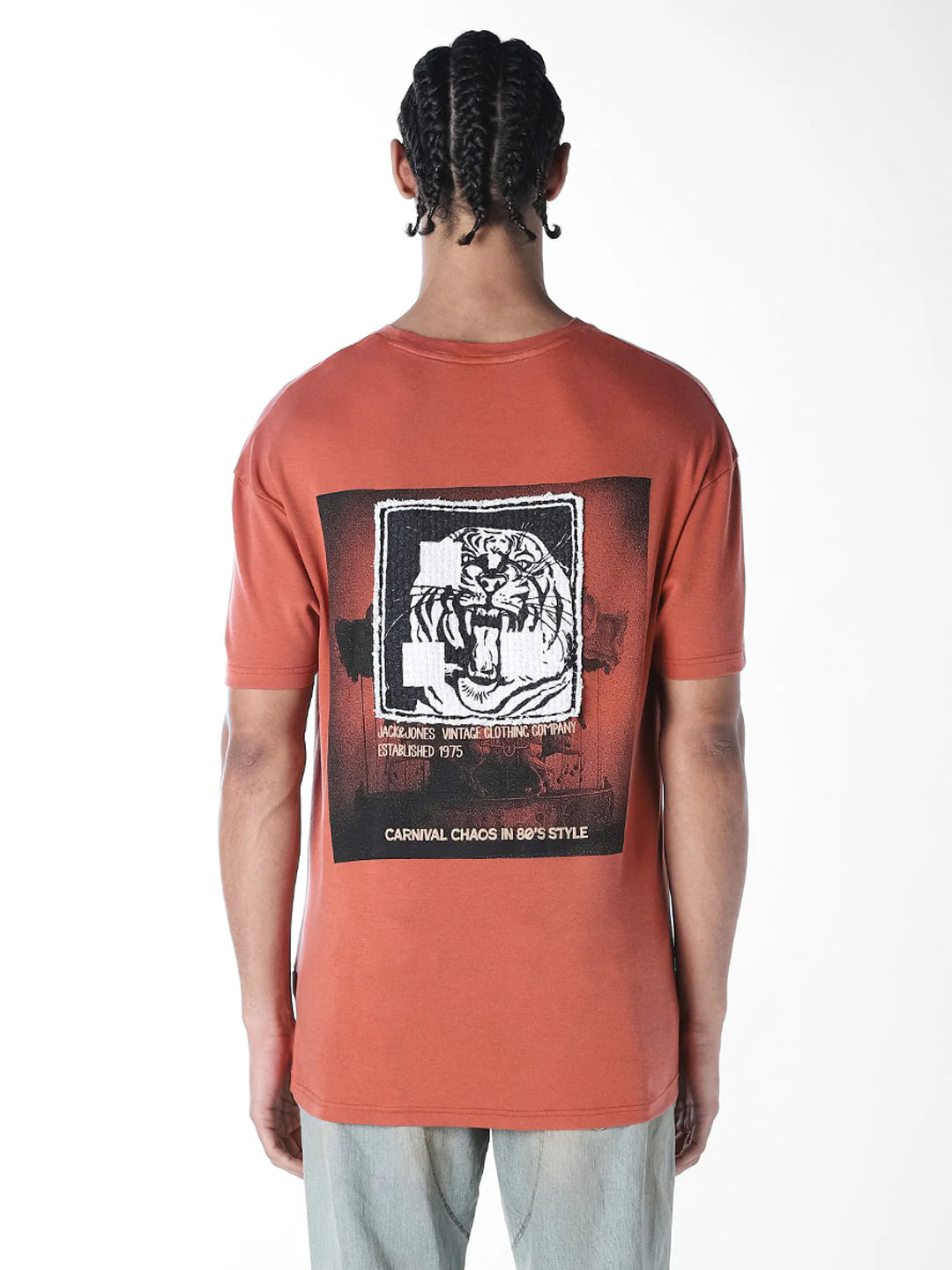 Cotton Printed Crew Neck T-shirt - Image 4