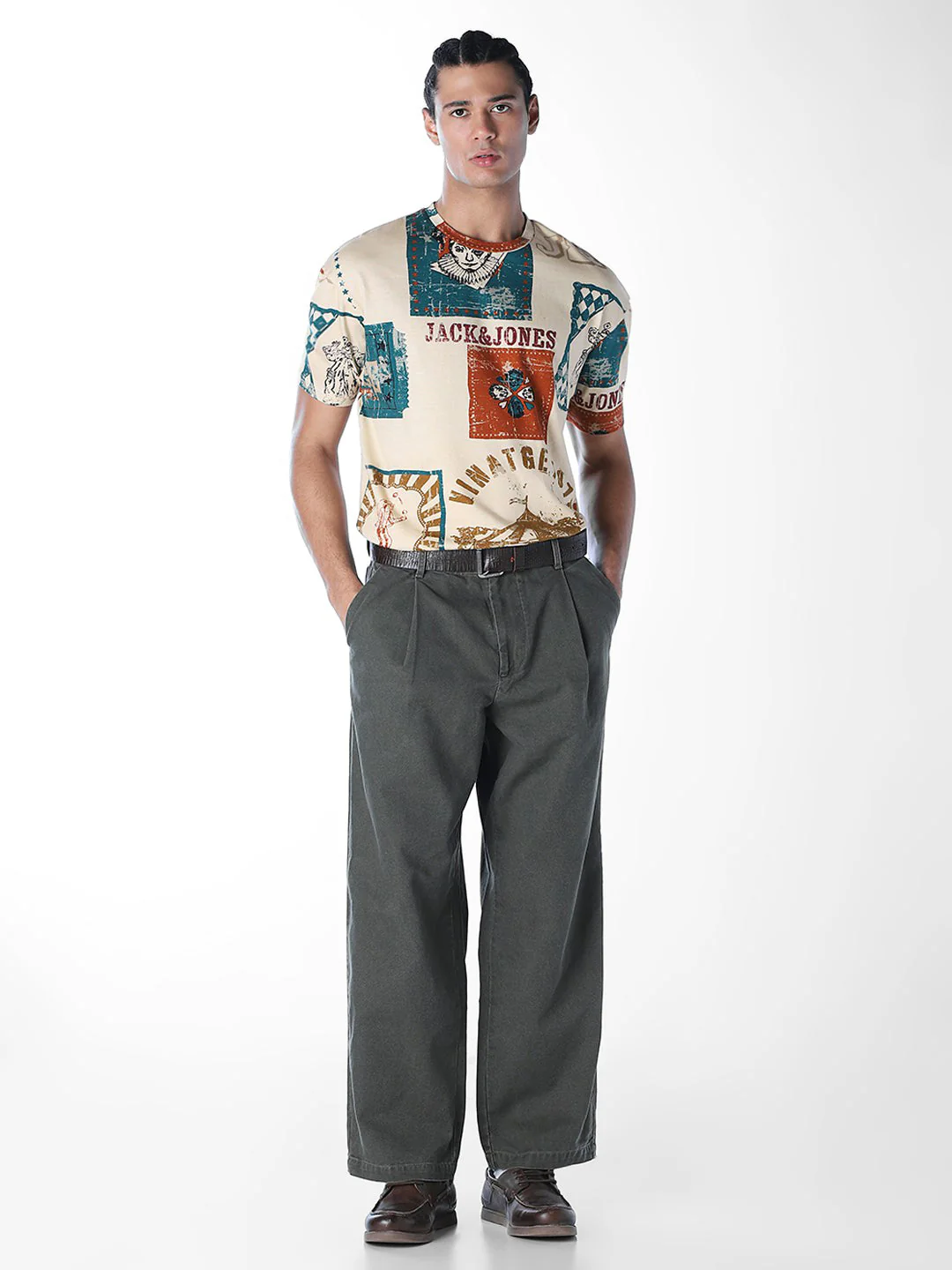 Vintage Posters Print T-shirt - Image 6
