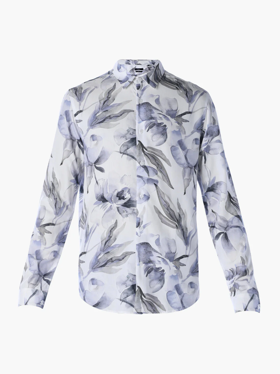 Viscose Printed Slim Fit Shirt - Image 7