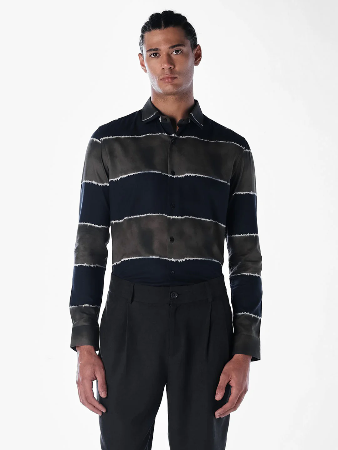 Printed Slim Fit Full Sleeves Shirt - Image 2
