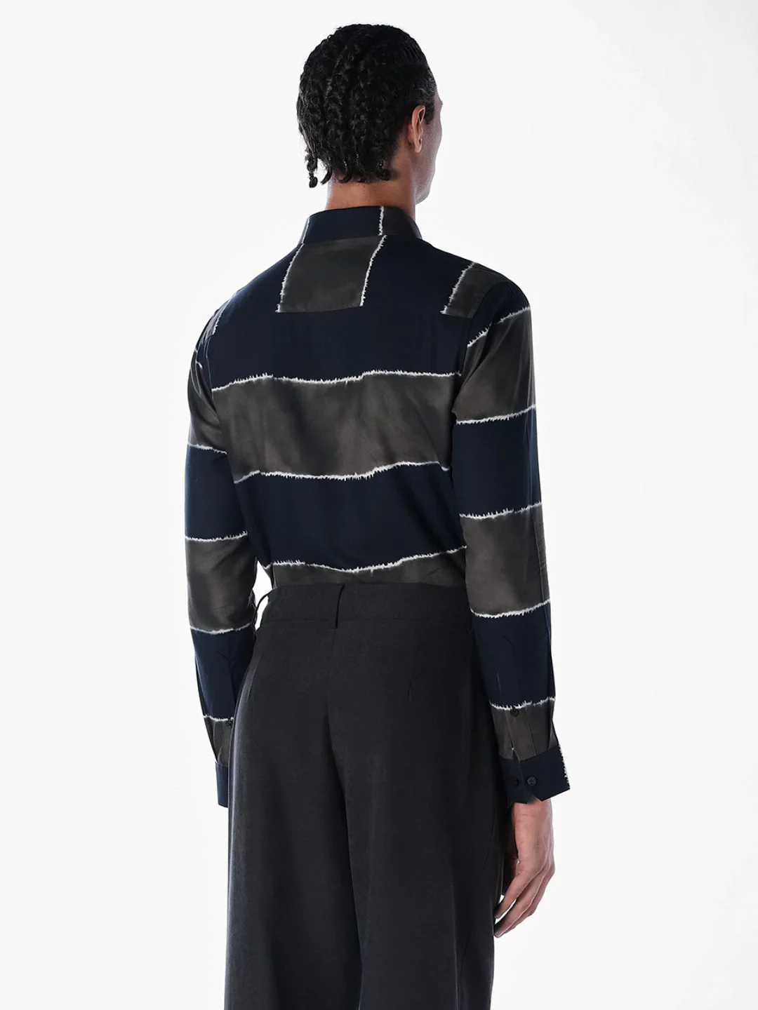 Printed Slim Fit Full Sleeves Shirt - Image 4