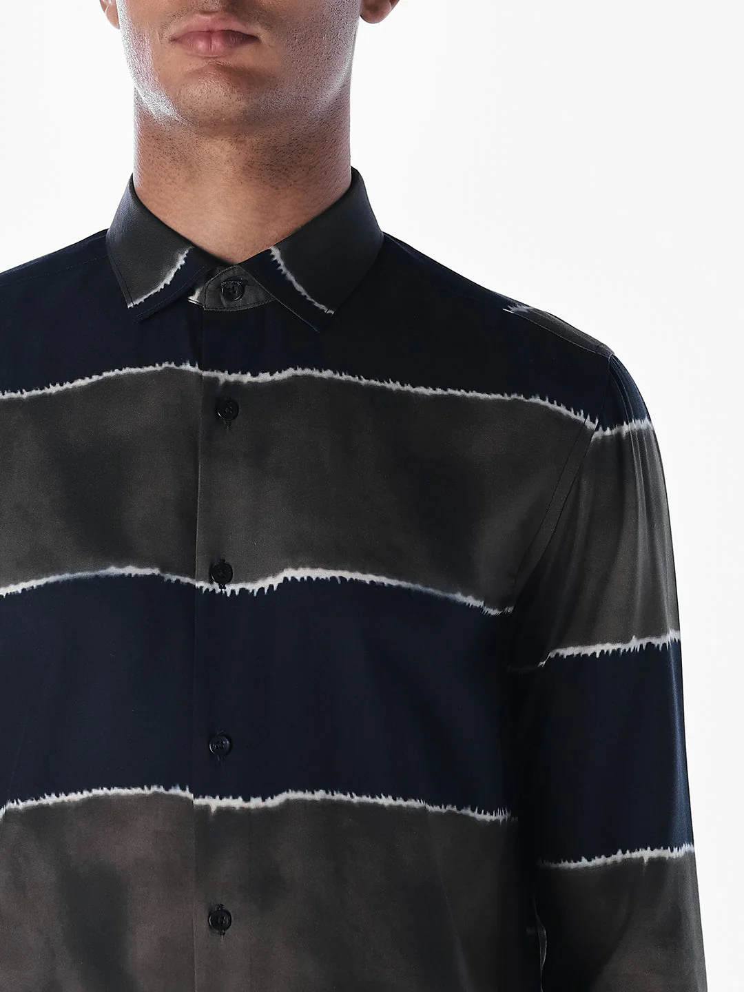 Printed Slim Fit Full Sleeves Shirt - Image 5