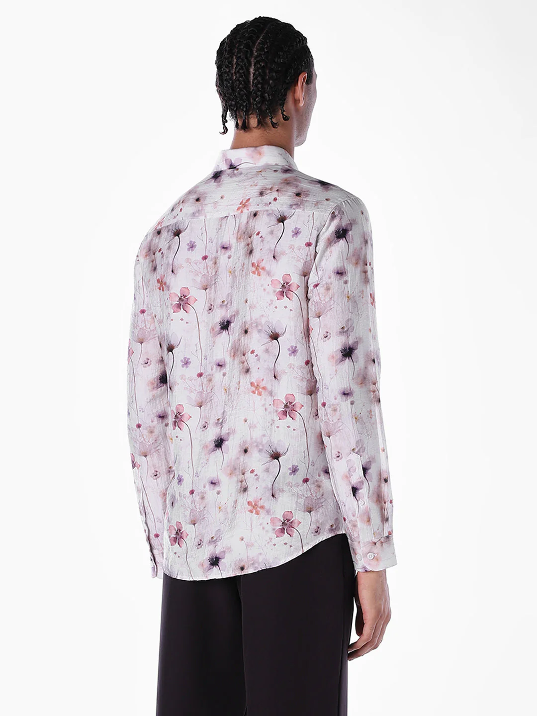 Tencel Blend Floral Shirt - Image 4