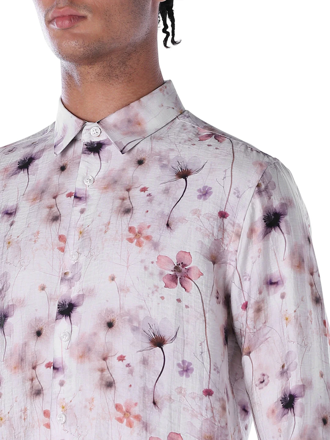 Tencel Blend Floral Shirt - Image 5