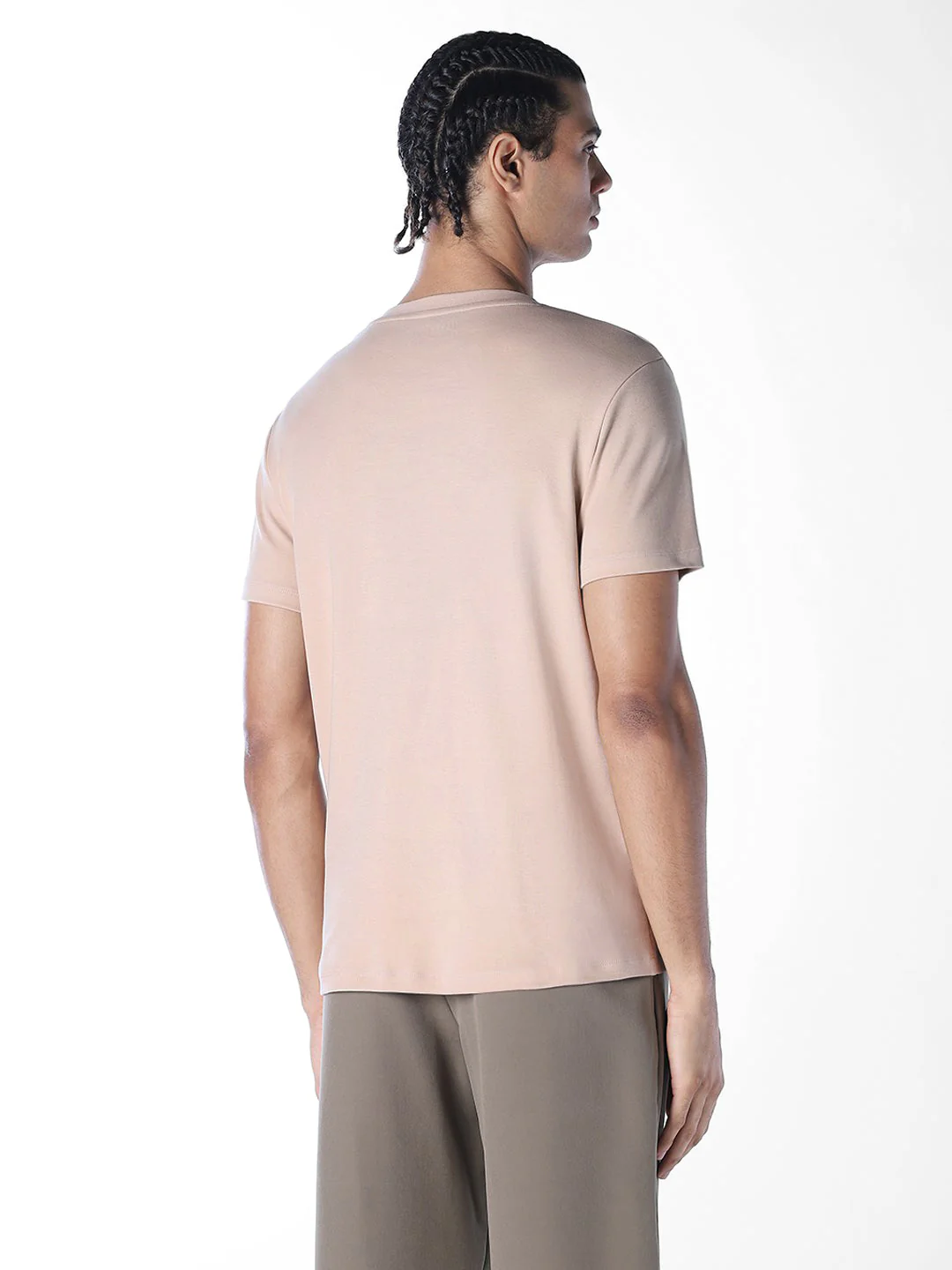 Printed Cotton Crew Neck T-shirt - Image 4