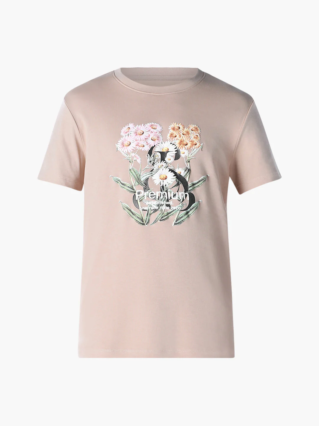 Printed Cotton Crew Neck T-shirt - Image 7