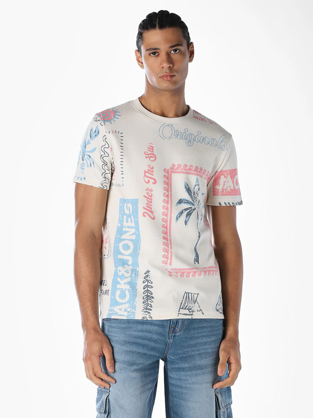 Printed Cotton Oversized T-shirt - Image 2