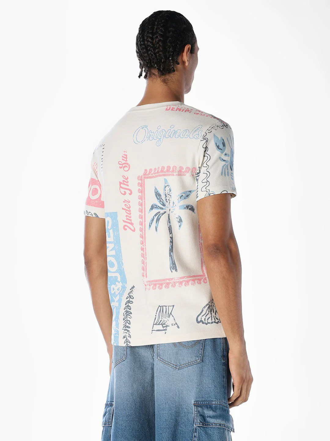 Printed Cotton Oversized T-shirt - Image 4