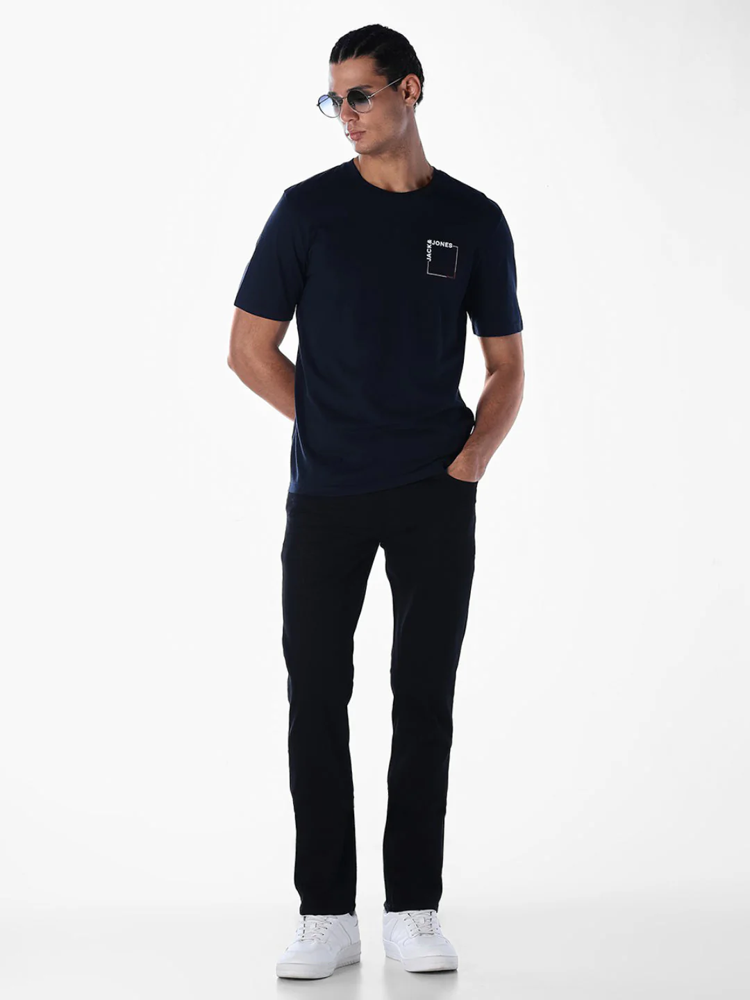 Black Jaden Regular Fit Jeans - Image 6