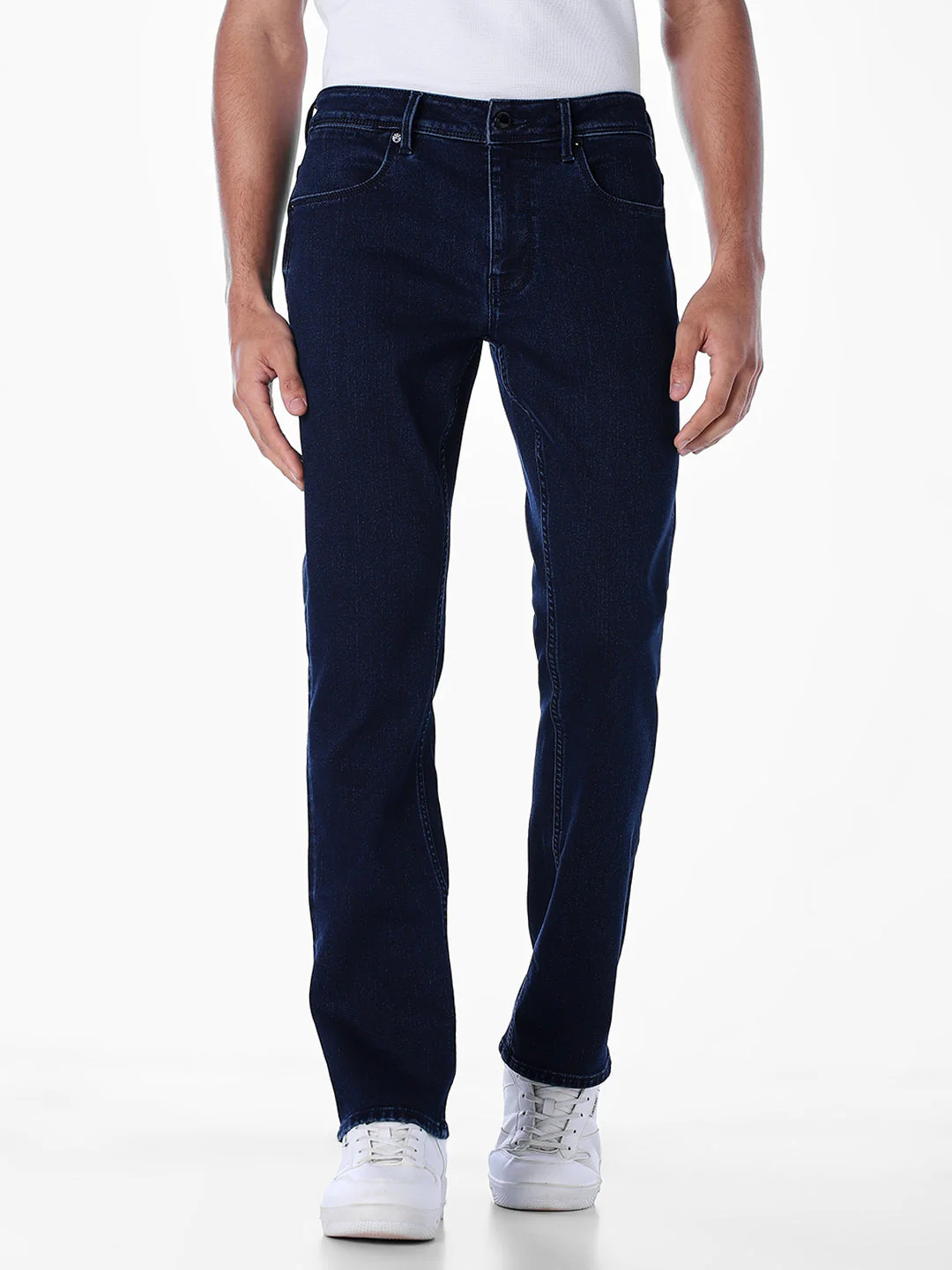 Dark Blue Scott Regular Fit Jeans