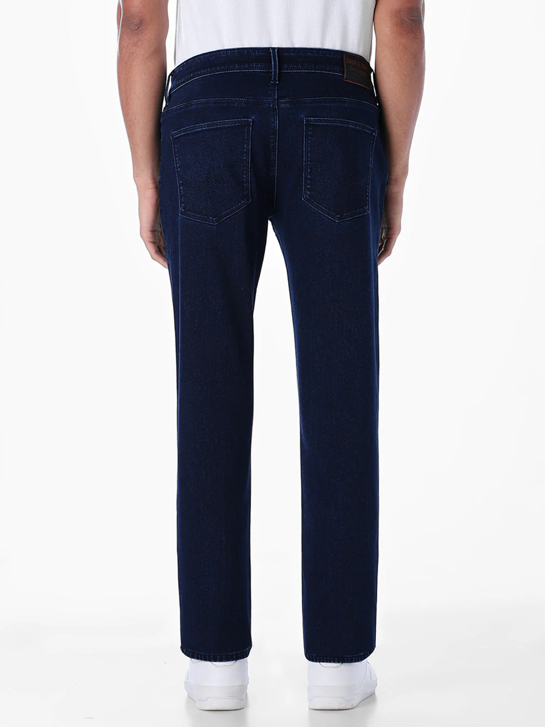 Dark Blue Scott Regular Fit Jeans - Image 3