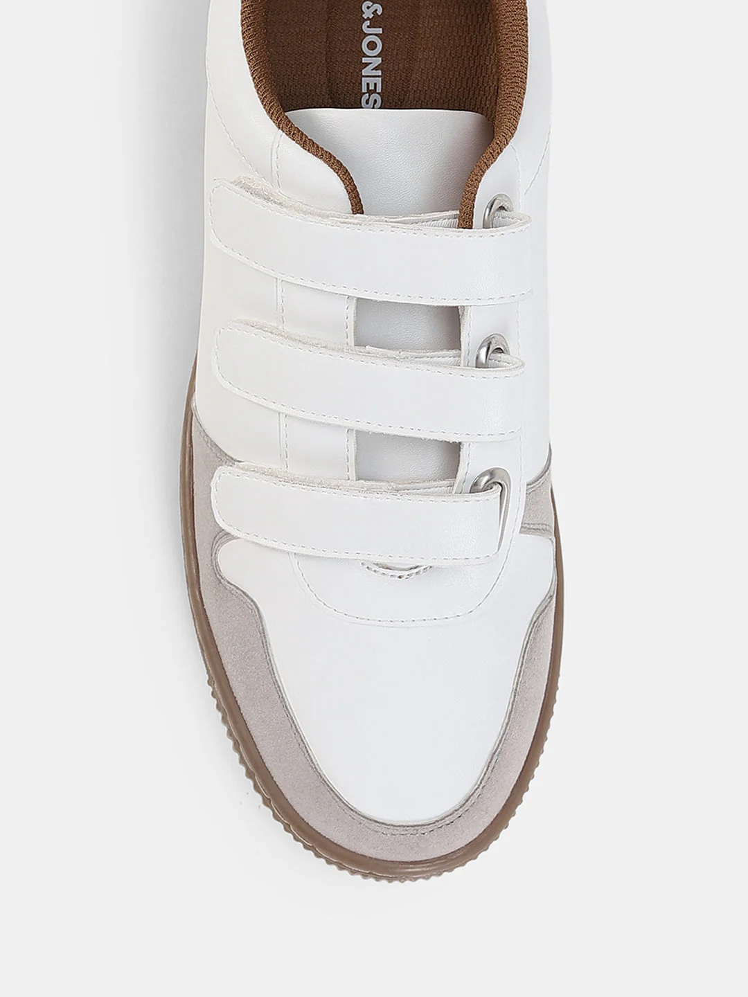 Colourblocked Velcro Strap Sneakers - Image 7