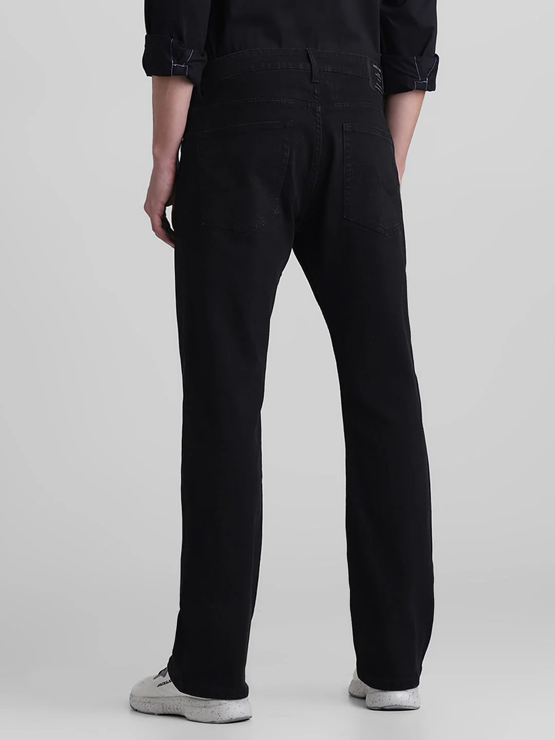 Black High Rise Ray Bootcut Jeans - Image 3